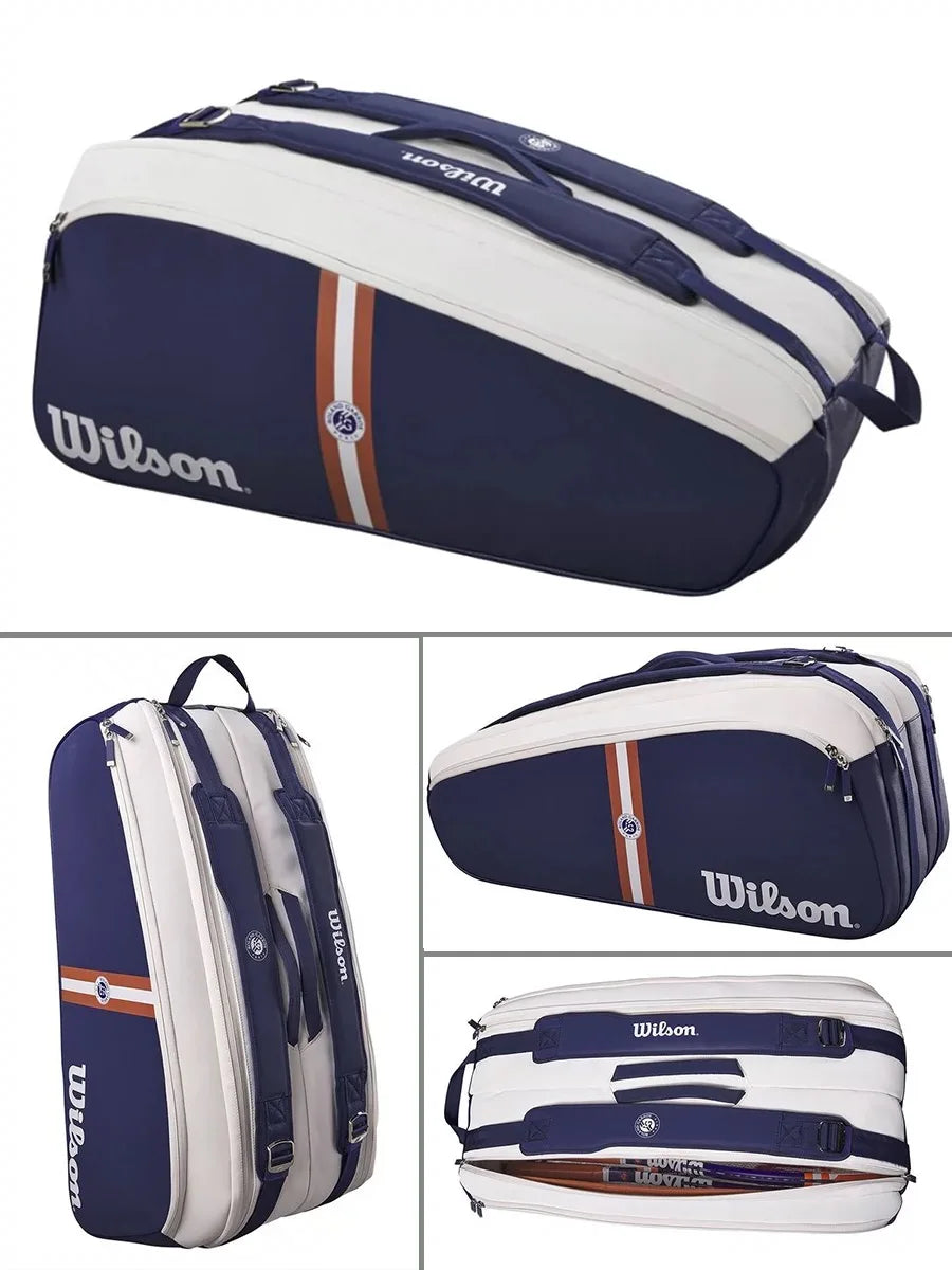 Wilson Roland Garros Tour Premium - Tennis Racket Bag - IPSILONE