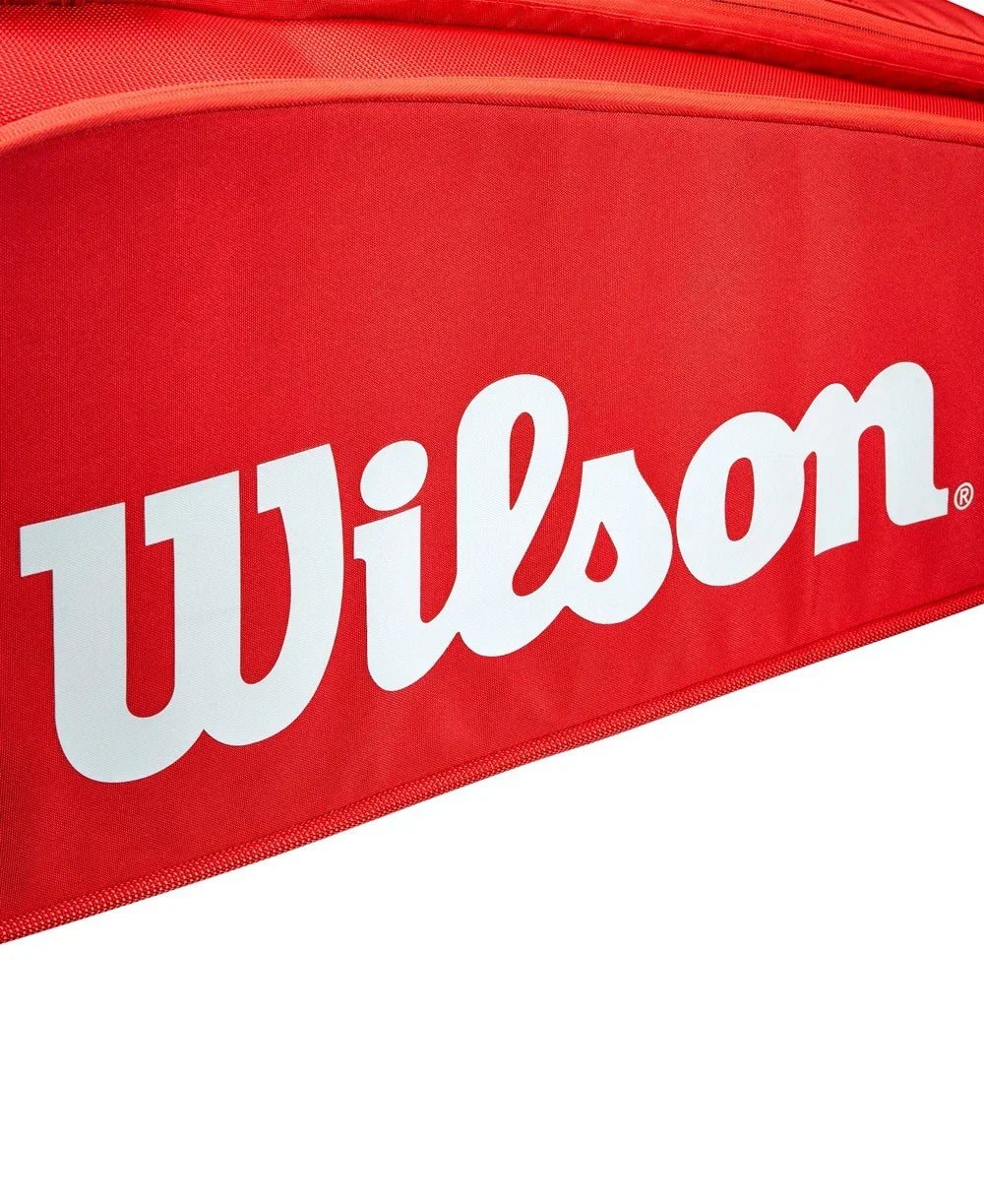 Wilson Super Tour Pro Staff Tennis Bag - Red - IPSILONE