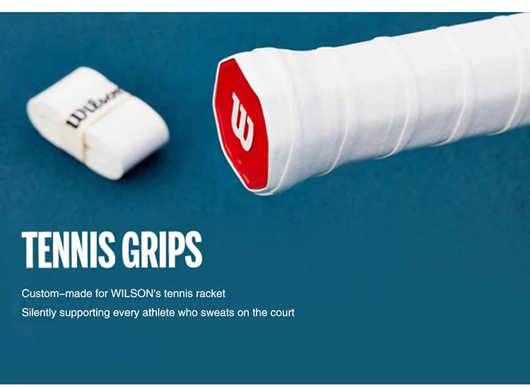 Wilson Tennis Overgrip – Anti-Slip Padel & Badminton Racket Grip Tape for Training - IPSILONE