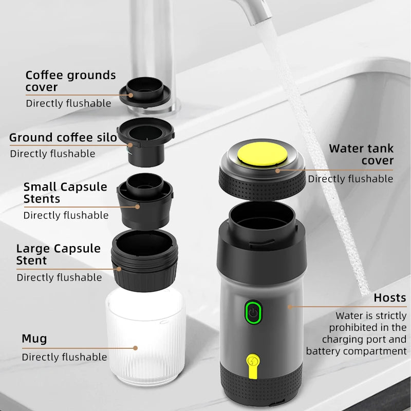 Portable Fully Automatic Espresso Machine - IPSILONE