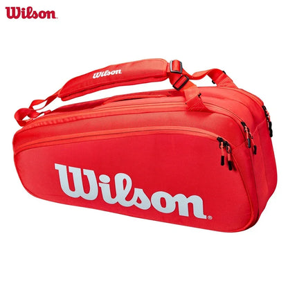 Wilson Super Tour Pro Staff Tennis Bag - Red - IPSILONE