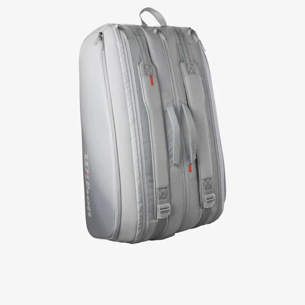 Wilson Super Tour Pro Staff Tennis Bag - Silver - IPSILONE